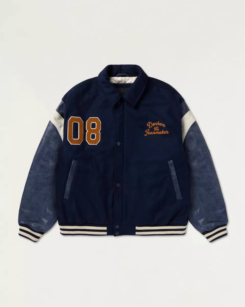 DENHAM Varsity Jacket