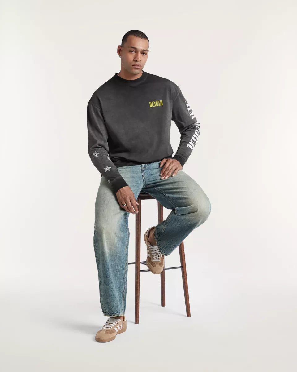 DENHAM Long Sleeve Tee Sounds