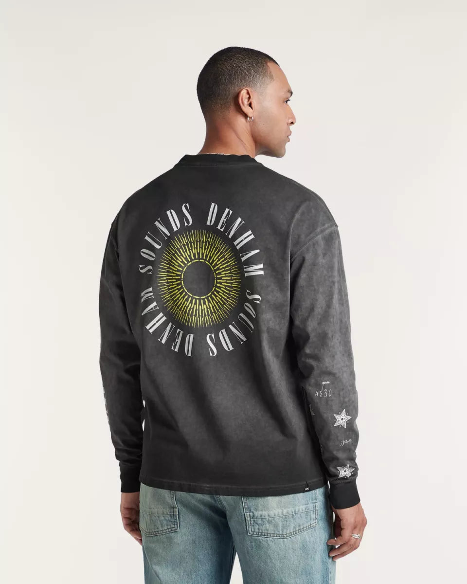 DENHAM Long Sleeve Tee Sounds