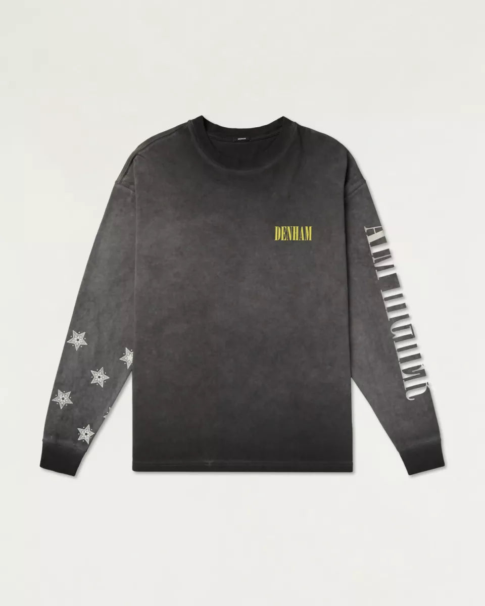 DENHAM Long Sleeve Tee Sounds