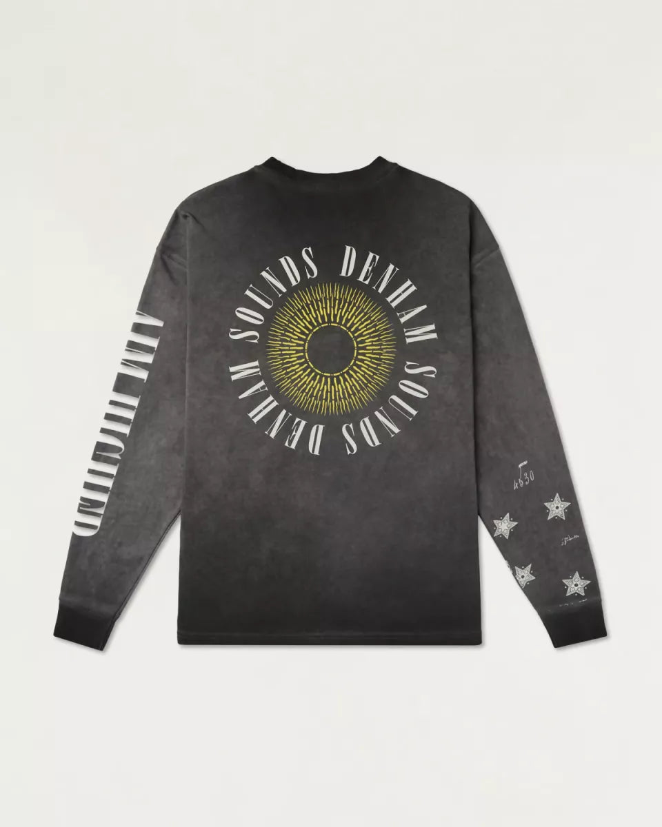 DENHAM Long Sleeve Tee Sounds