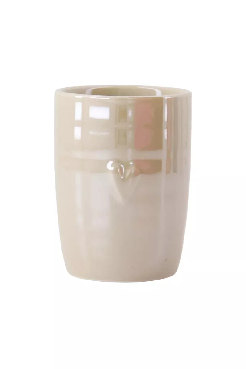 ZUSS Koffiemok Parelmoer Hartje