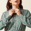 KING LOUIE Carina Blouse - Turquoise