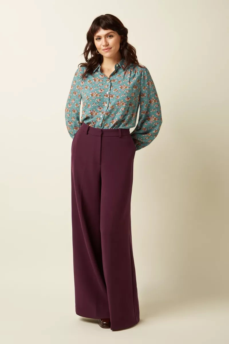 KING LOUIE Carina Blouse - Turquoise