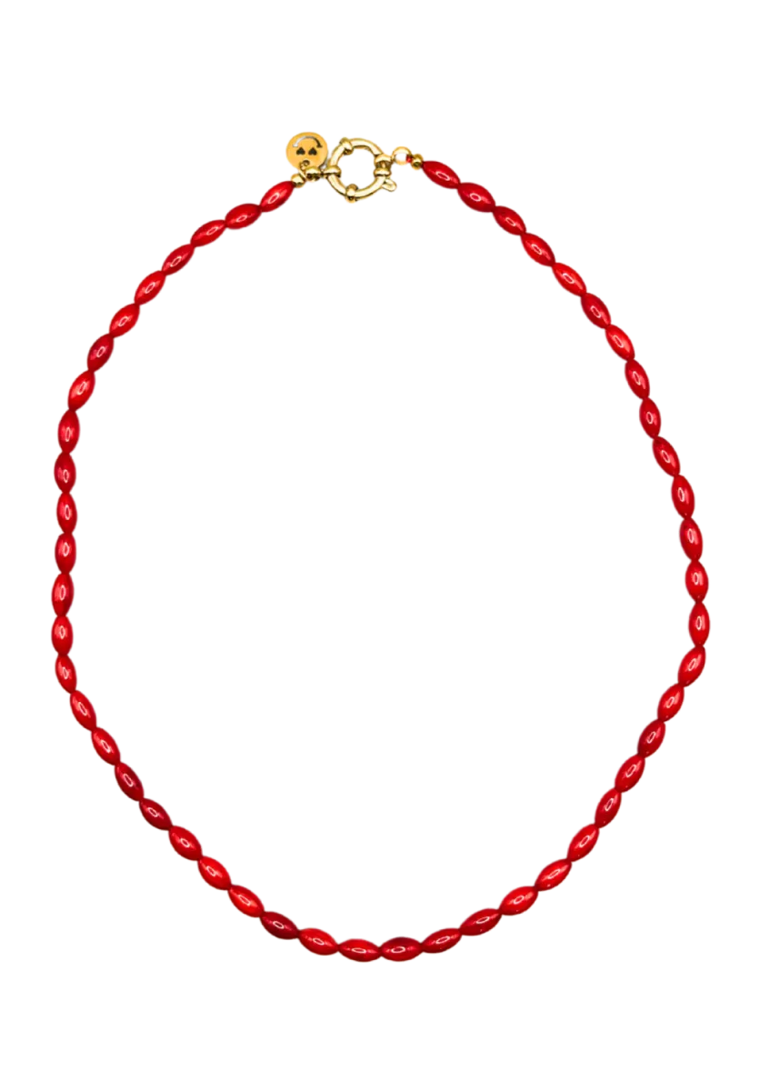BONNIE STUDIOS Tommy Coral Necklace