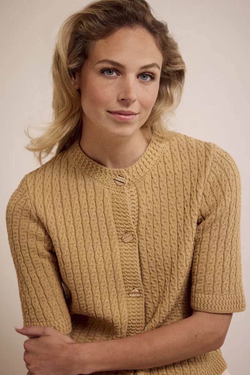 TRAMONTANA Cable Stitch Cardigan