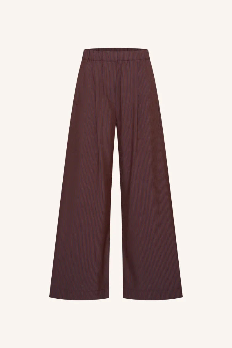 BY BAR Celin Tan Stripe Pants