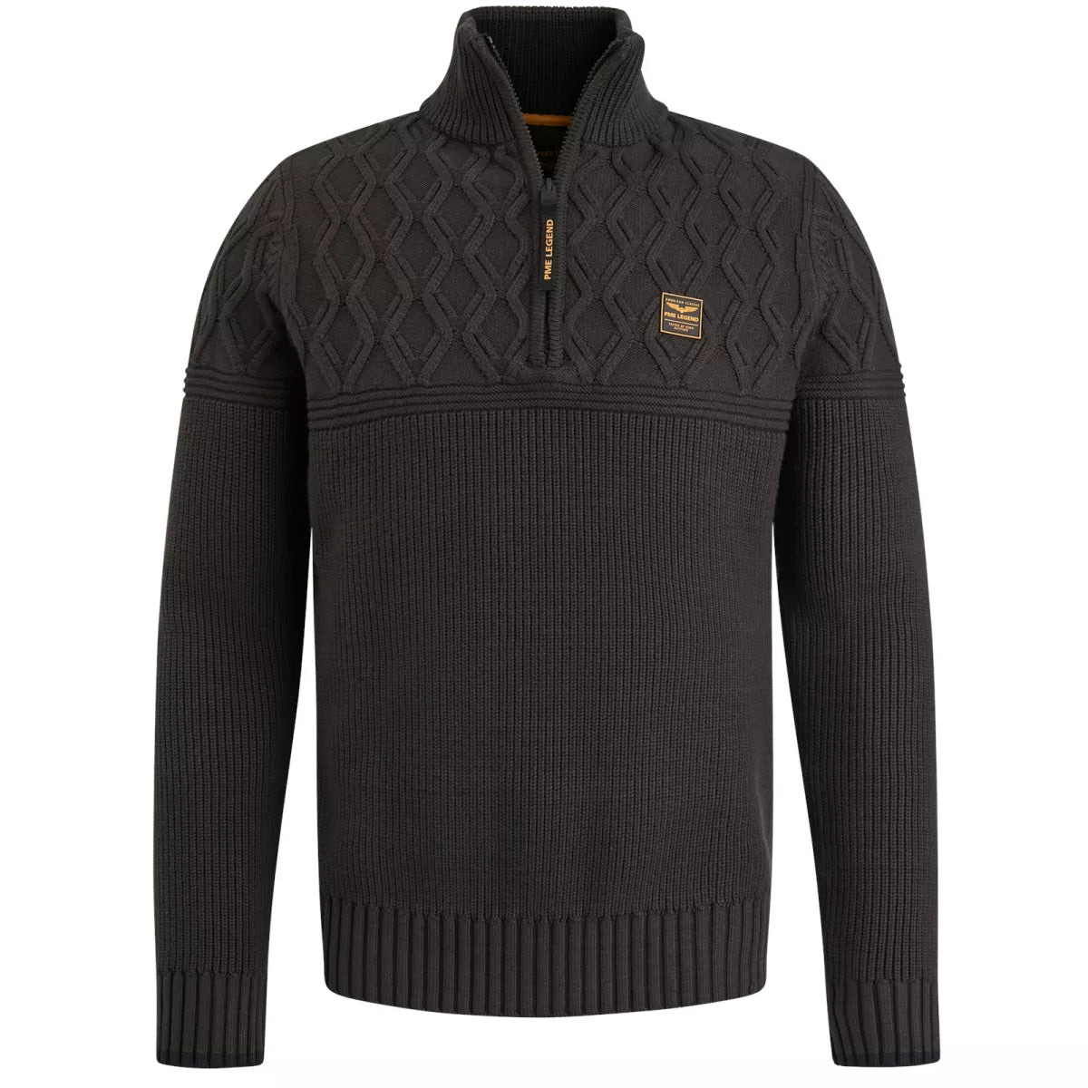PME-LEGEND Half Zip Collar Mix Yarn