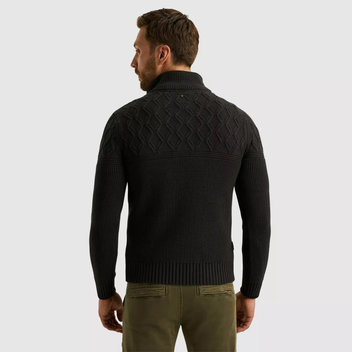 PME-LEGEND Half Zip Collar Mix Yarn