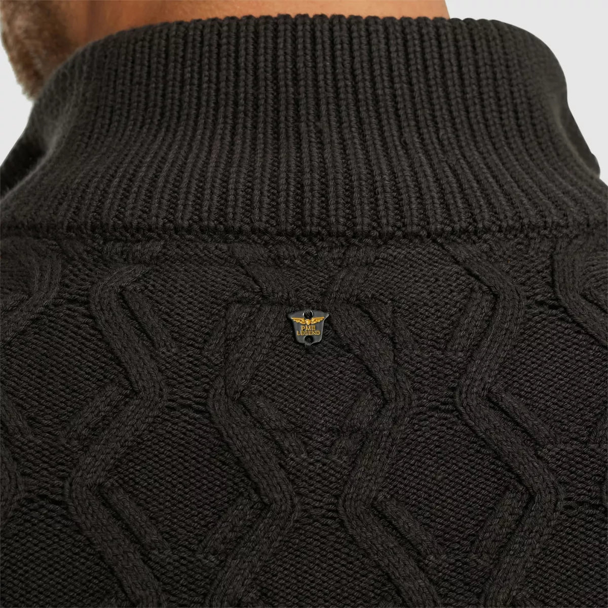 PME-LEGEND Half Zip Collar Mix Yarn