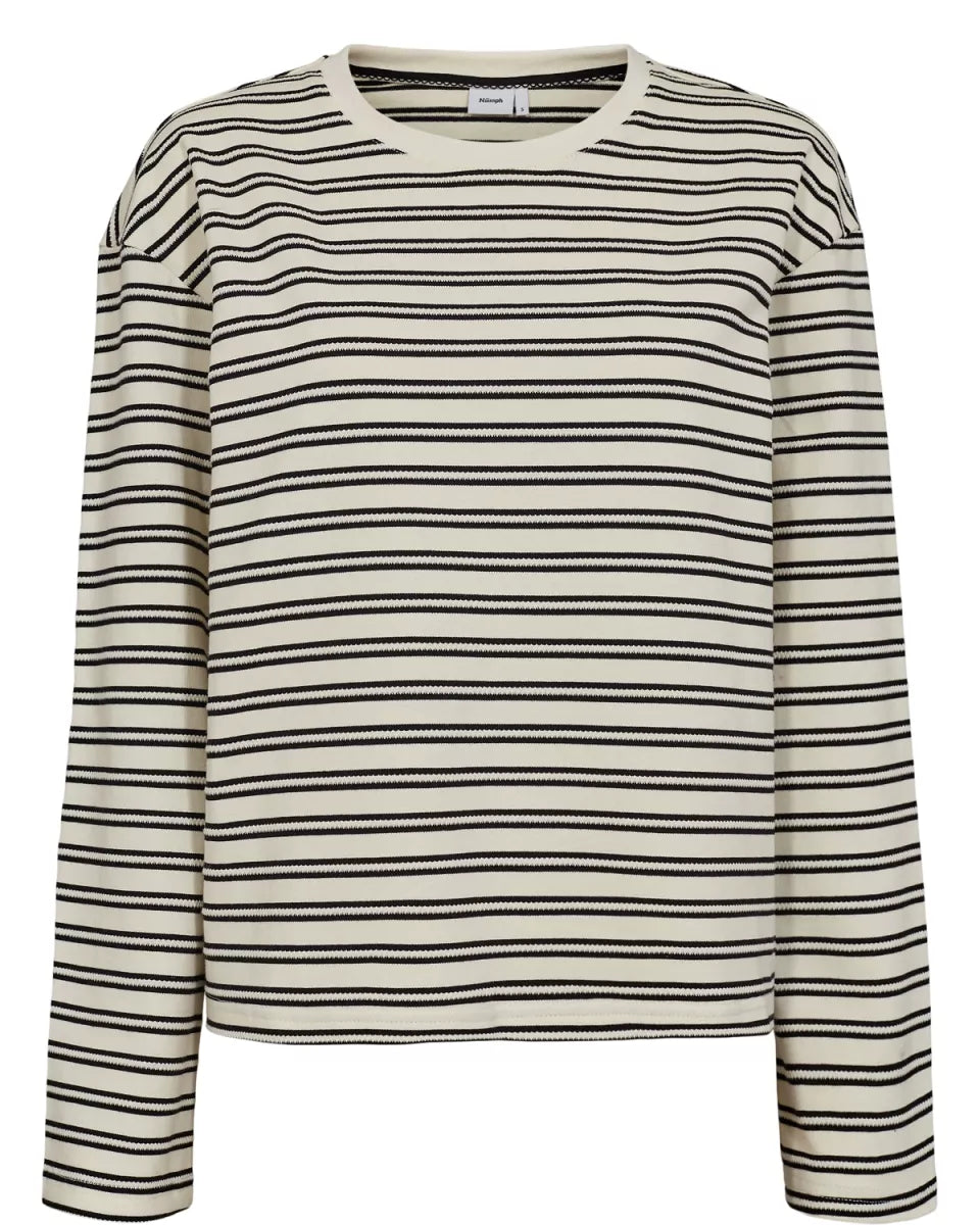 NUMPH NUMACIE SWEATSHIRT - Cloud Dancer
