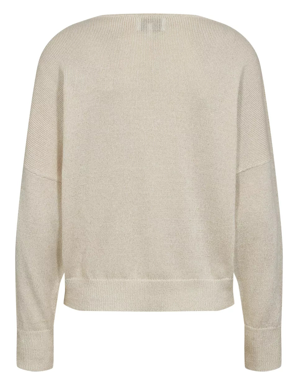 NUMPH NUMILRAY PULLOVER - Cloud Dancer