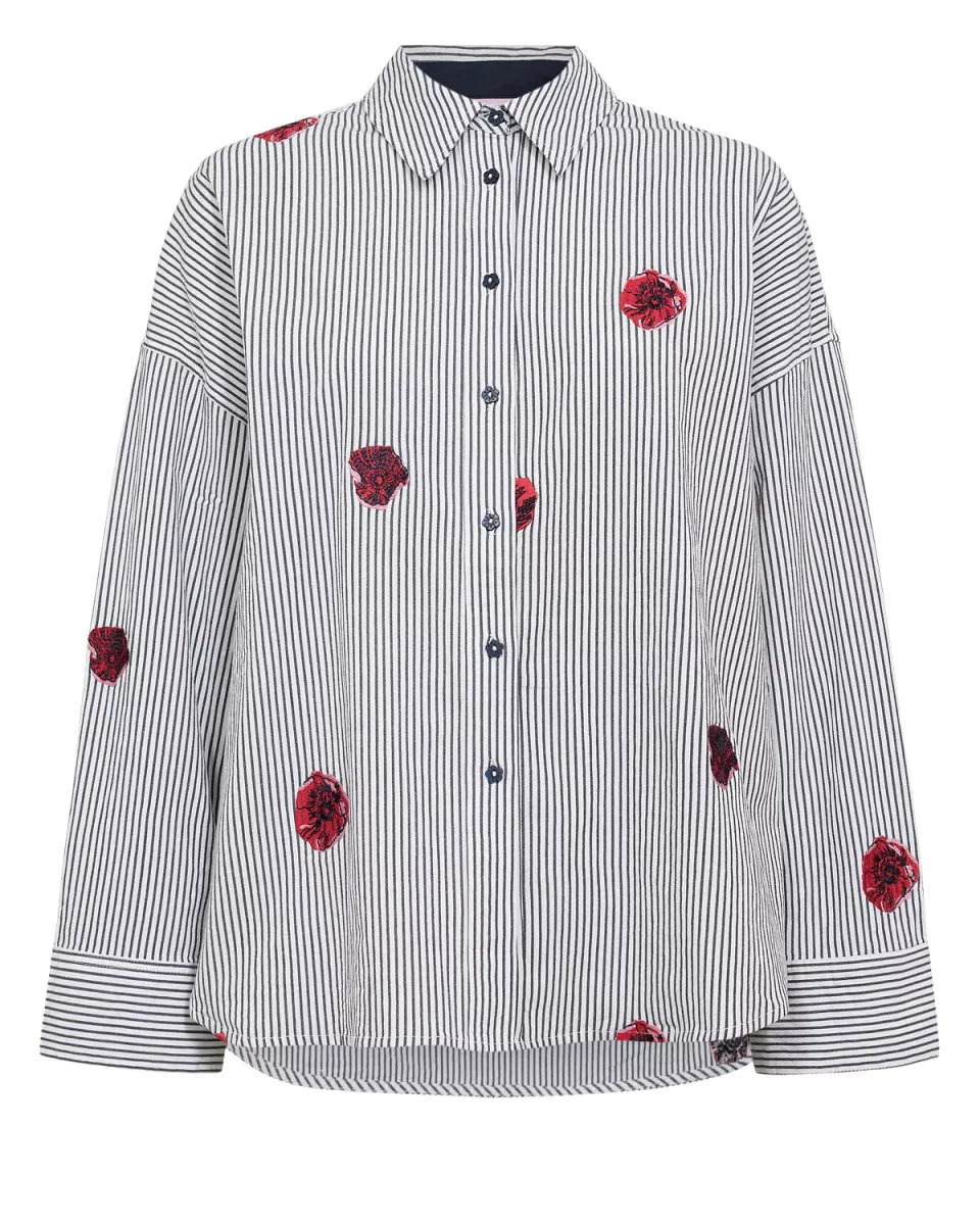 NUMPH NUTILLIE SHIRT - Dark Sapphire