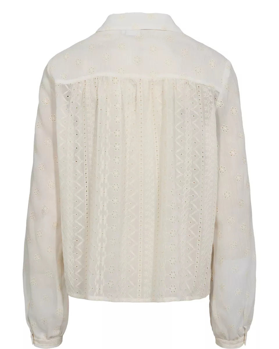 NUMPH Nulaure Shirt - Cloud Dancer
