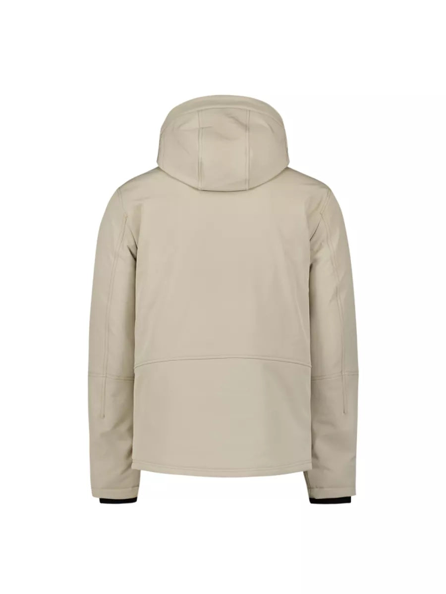 NO EXCESS Hooded Jacket - Stone