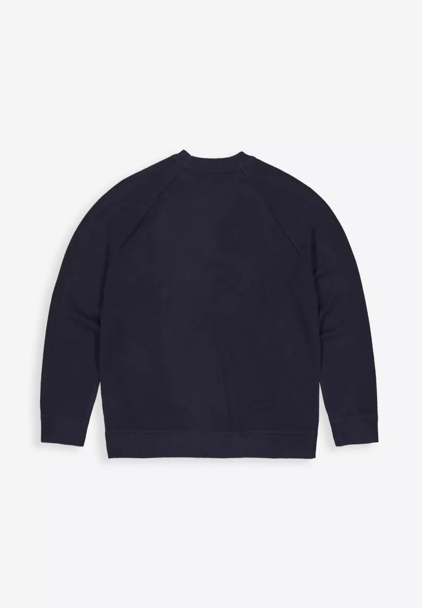 BUTCHER OF BLUE Clifden Sweat Crew - Alaska Blue