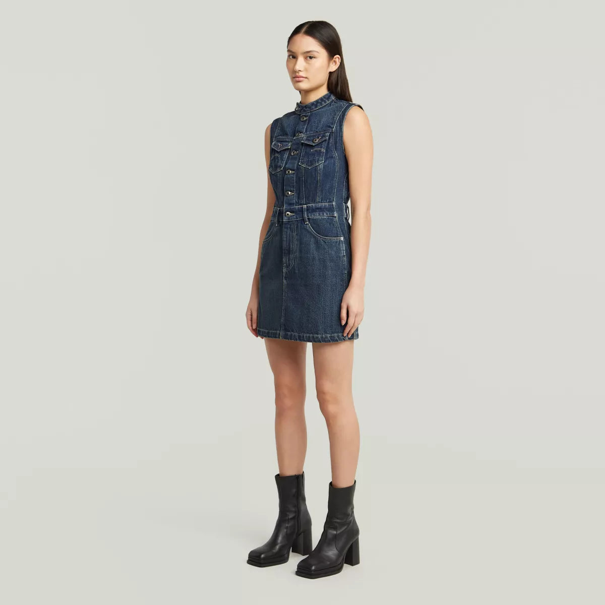 G-STAR Moto Slim Dress