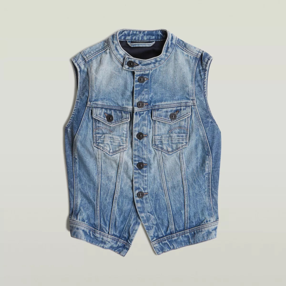 G-STAR Pitched Hem Slim Vest