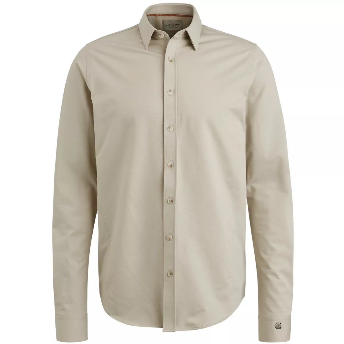 CAST IRON Long Sleeve Shirt - Beige