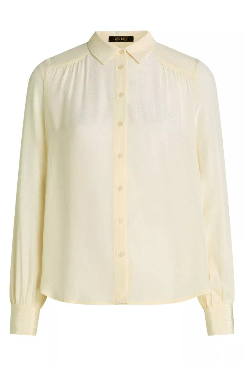 KING LOUIE Carina Blouse - Ecru