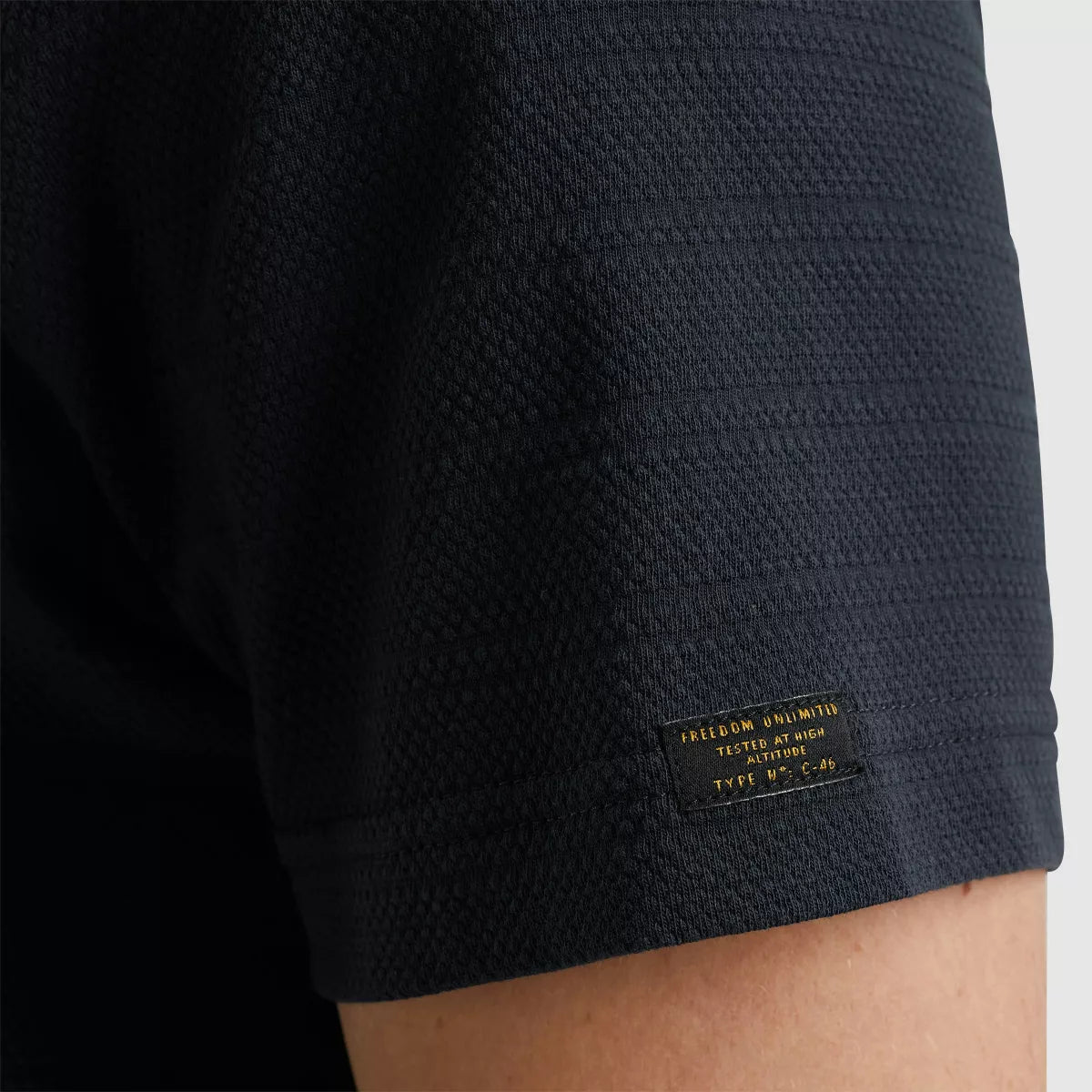PME-LEGEND Short Sleeve jacquard strip