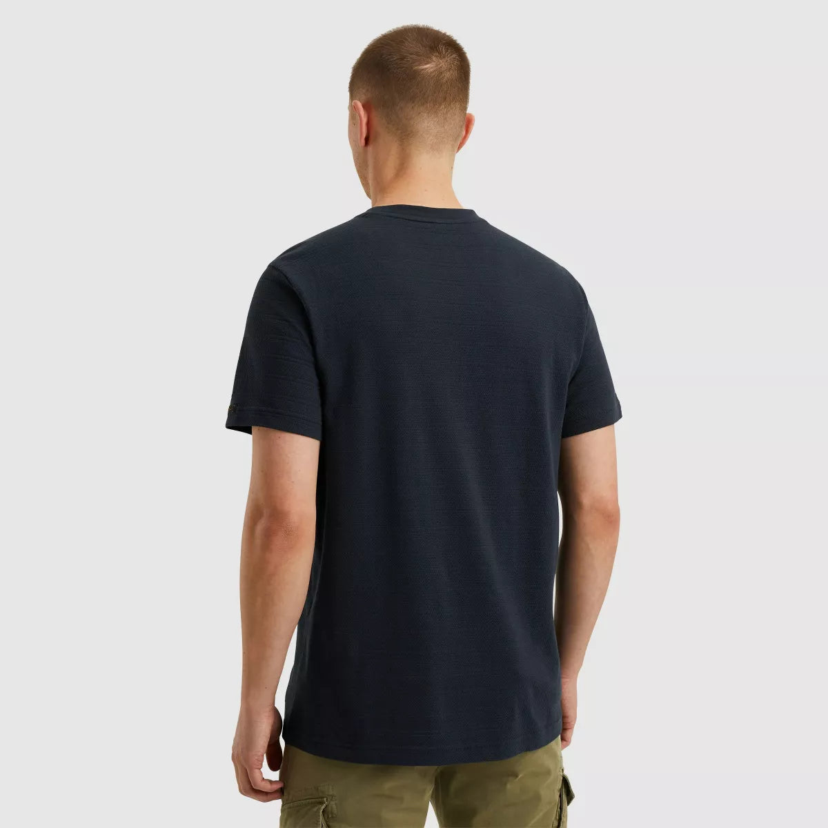 PME-LEGEND Short Sleeve jacquard strip