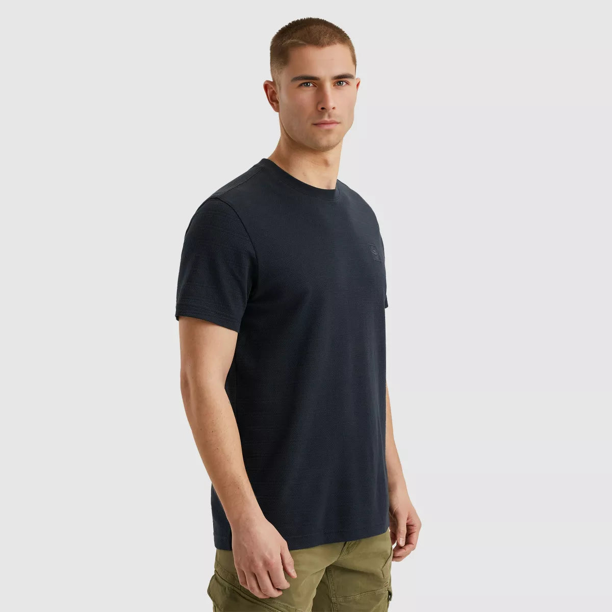 PME-LEGEND Short Sleeve jacquard strip