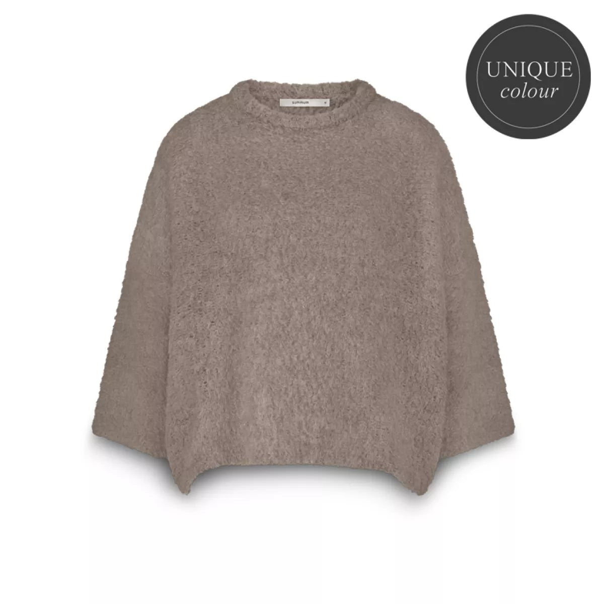 SUMMUM Sweater Soft Boucle Knit