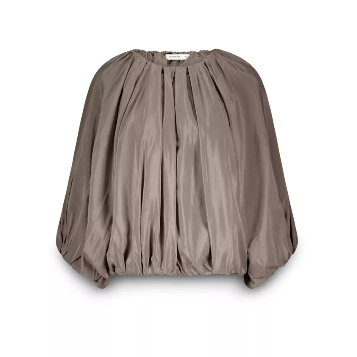 SUMMUM Boxy top glanzend