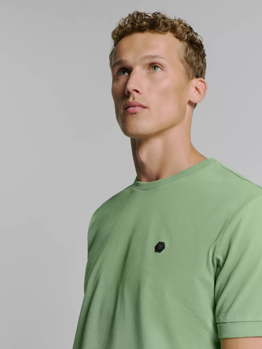 NO EXCESS T-Shirt Peached - Groen