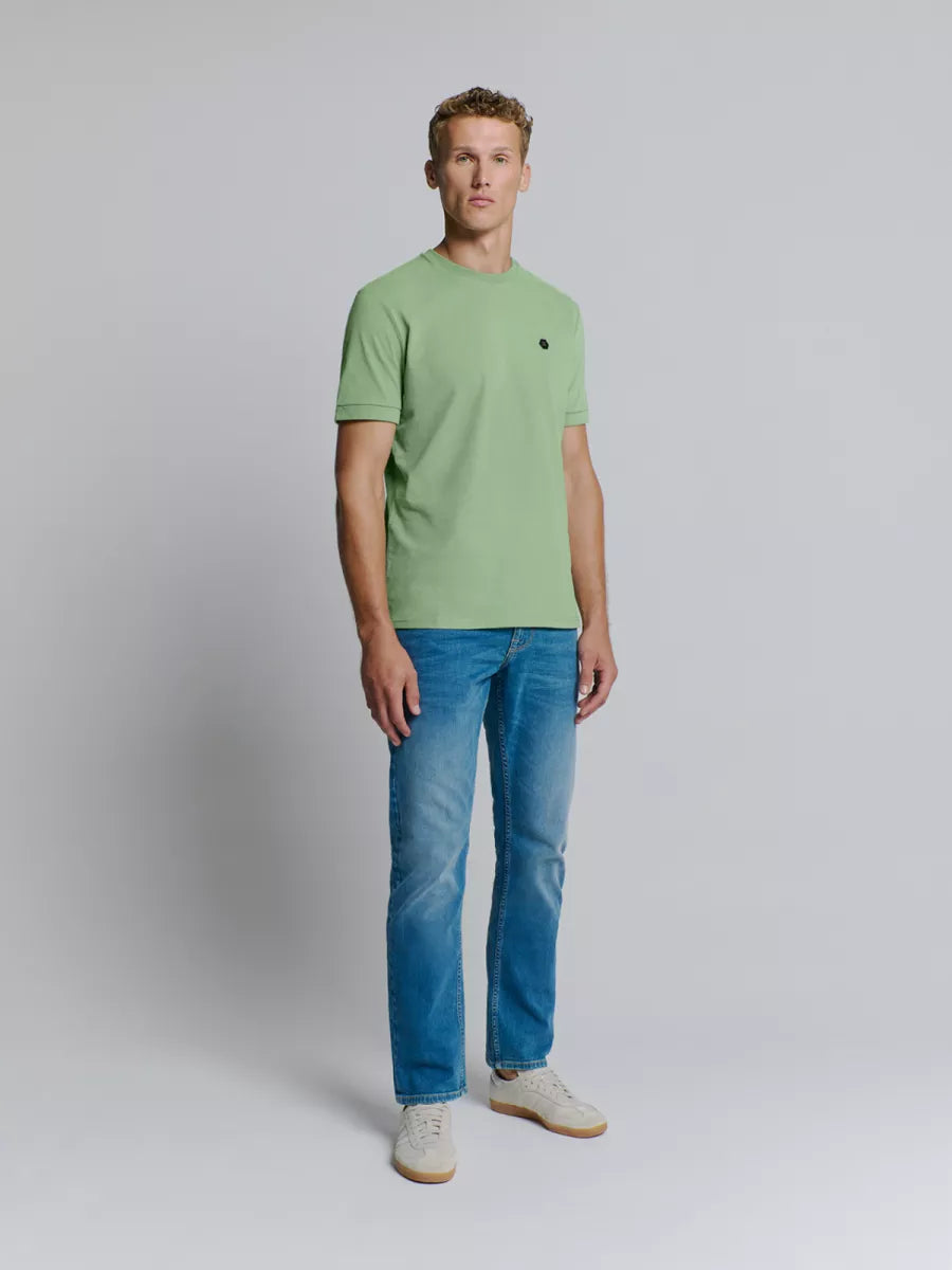 NO EXCESS T-Shirt Peached - Groen