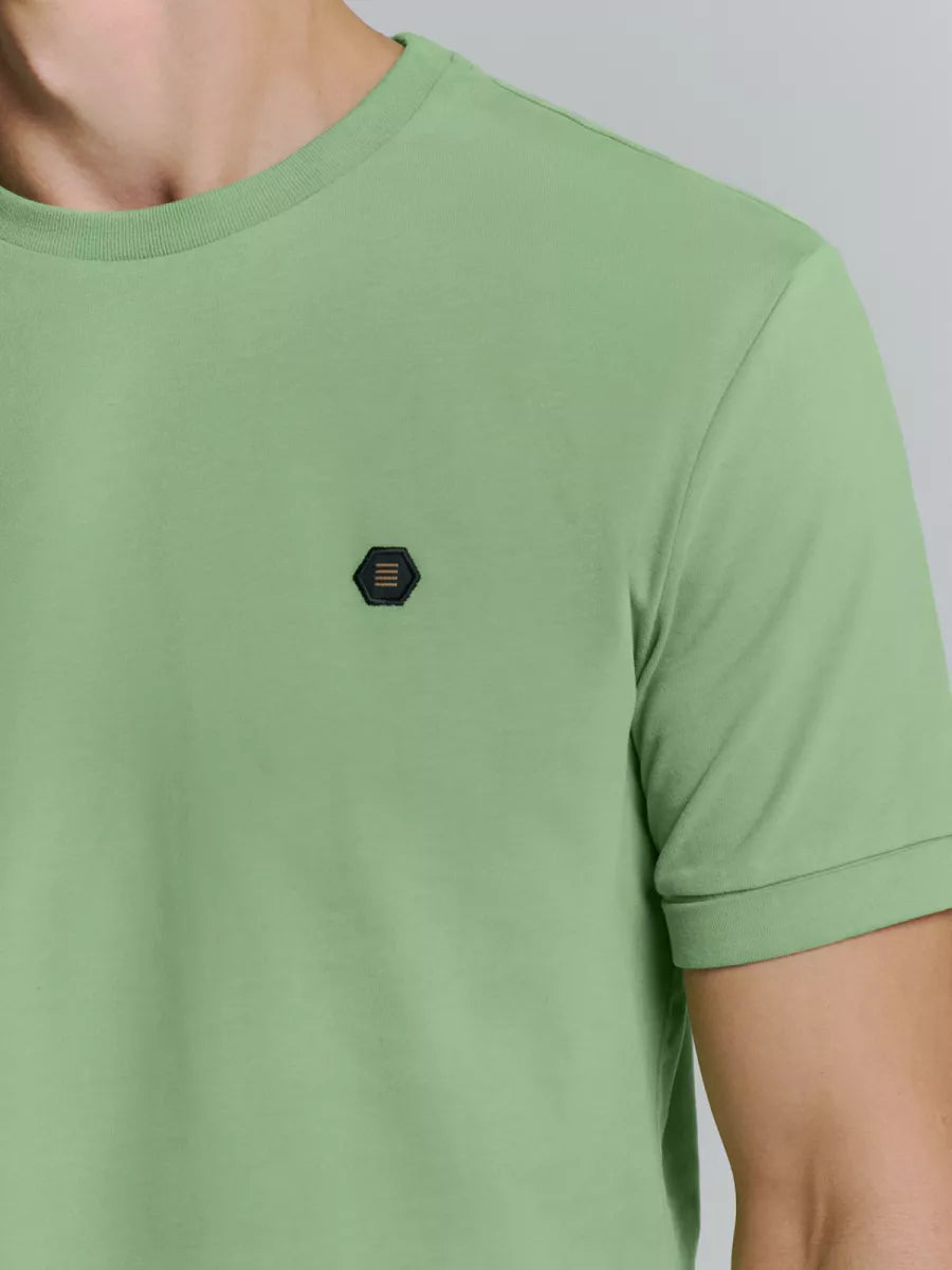 NO EXCESS T-Shirt Peached - Groen