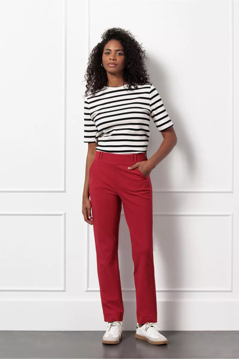STUDIO ANNELOES Annika rib tshirt