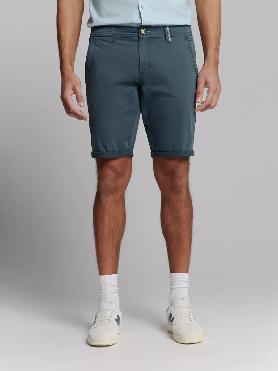 NO EXCESS Short Chino Garment Dyed Twill Stretch
