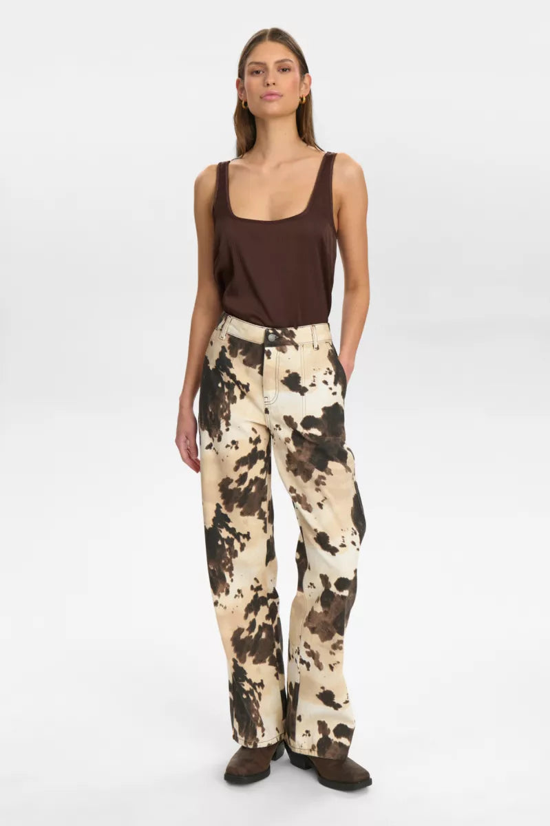 NUMPH NUIVY PANTS - Gray Morn