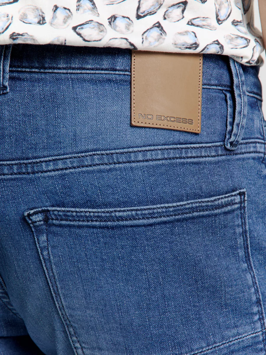 NO EXCESS short denim stretch