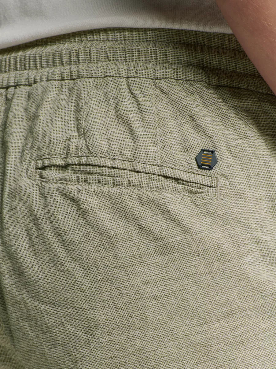 NO EXCESS short with linen melange