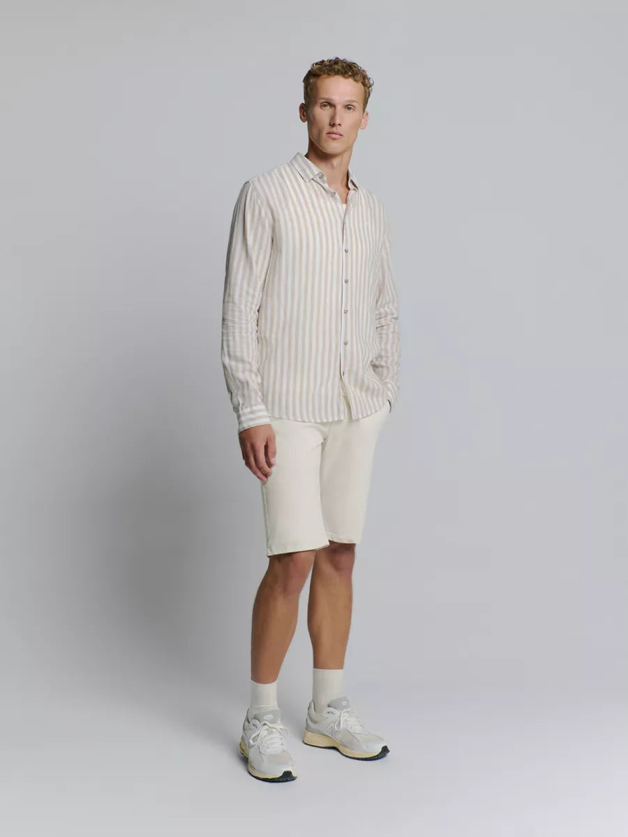 NO EXCESS Short Chino Garment Dyed Twill Stretch