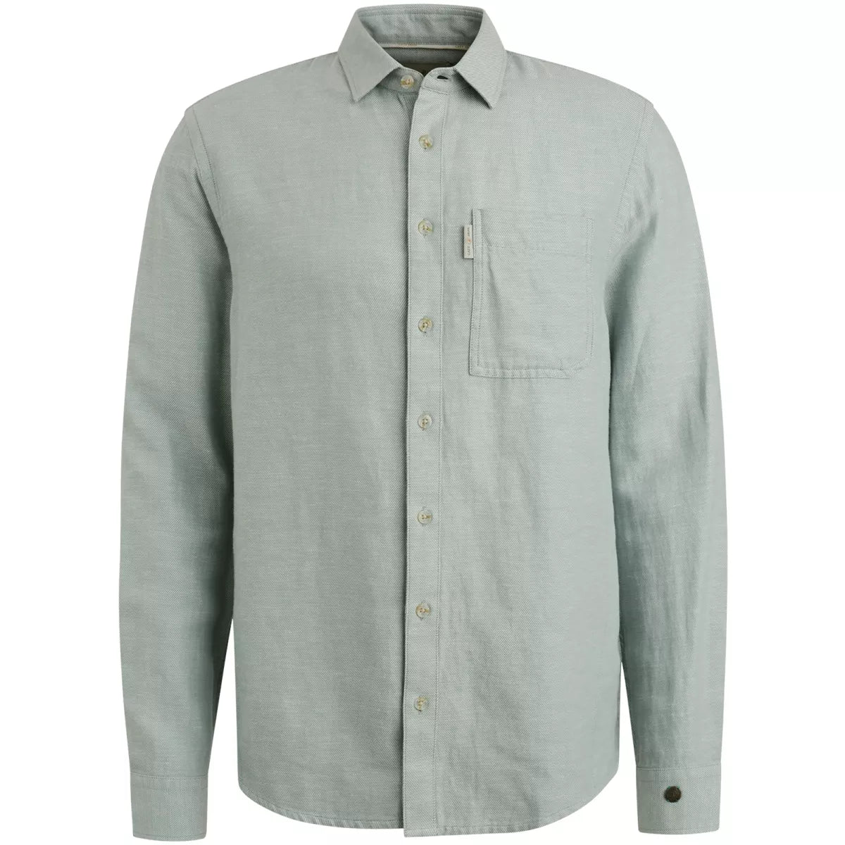CAST IRON Shirt Long Sleeve - Blauw