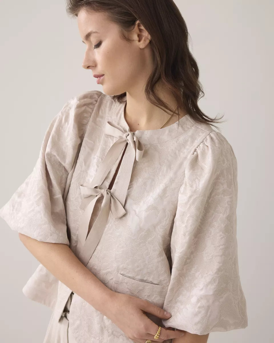 SUMMUM Blouse jacquard