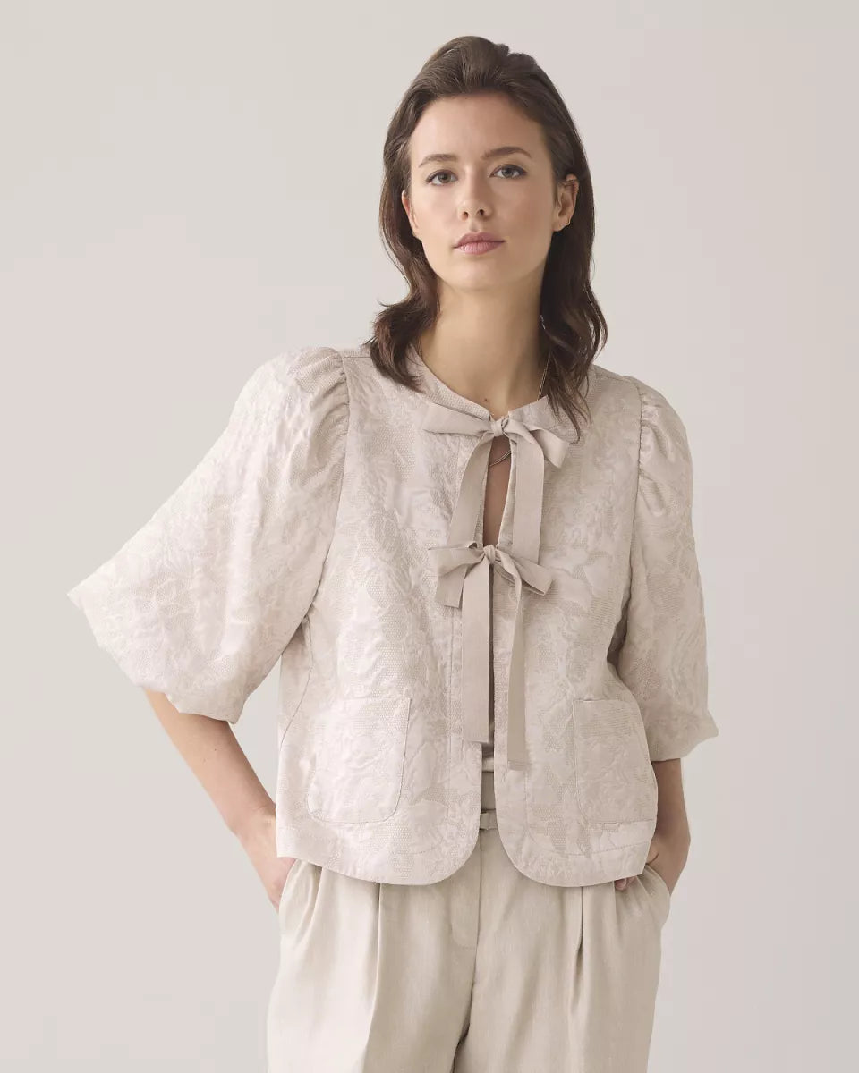 SUMMUM Blouse jacquard