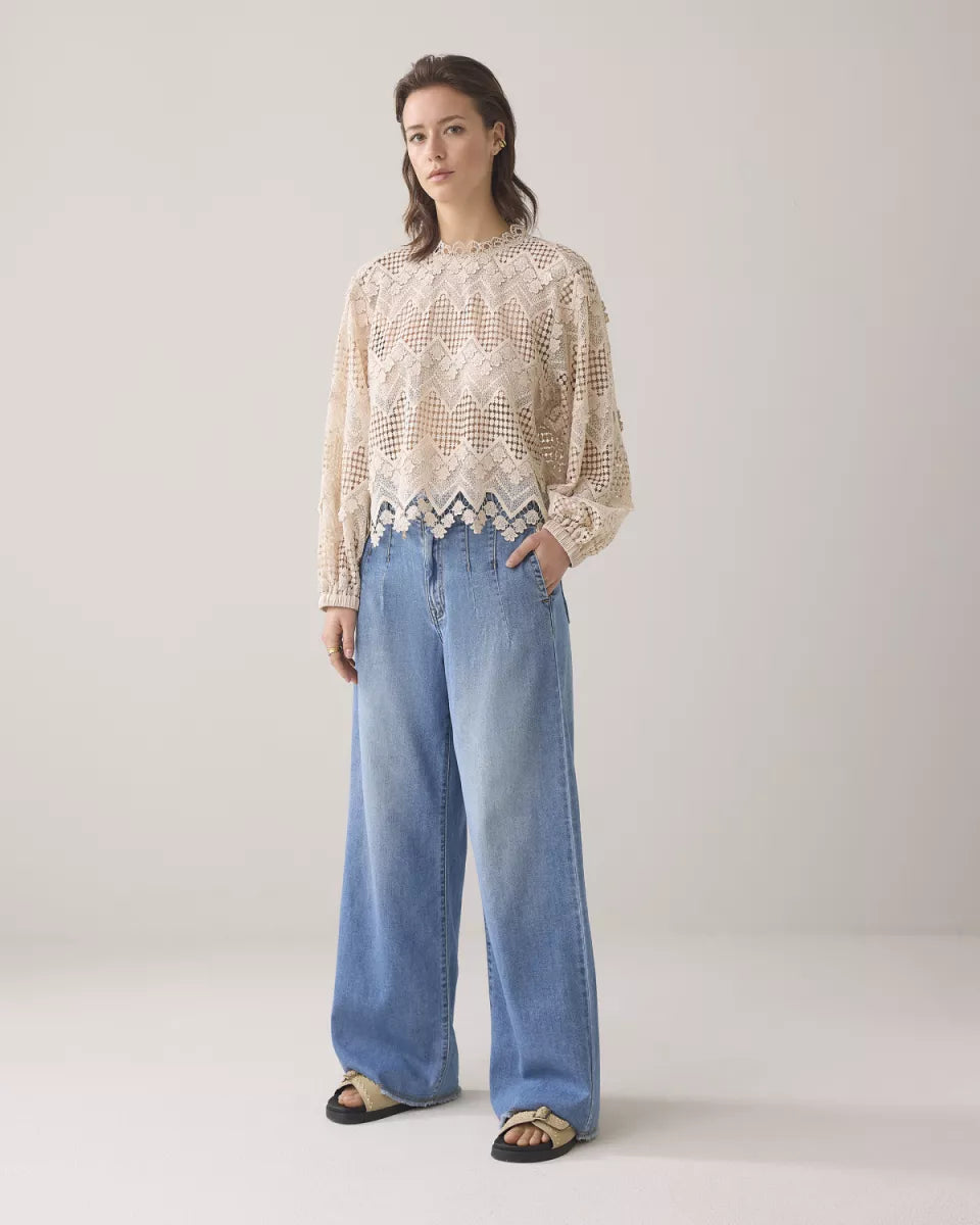 SUMMUM Longsleeve top Lace