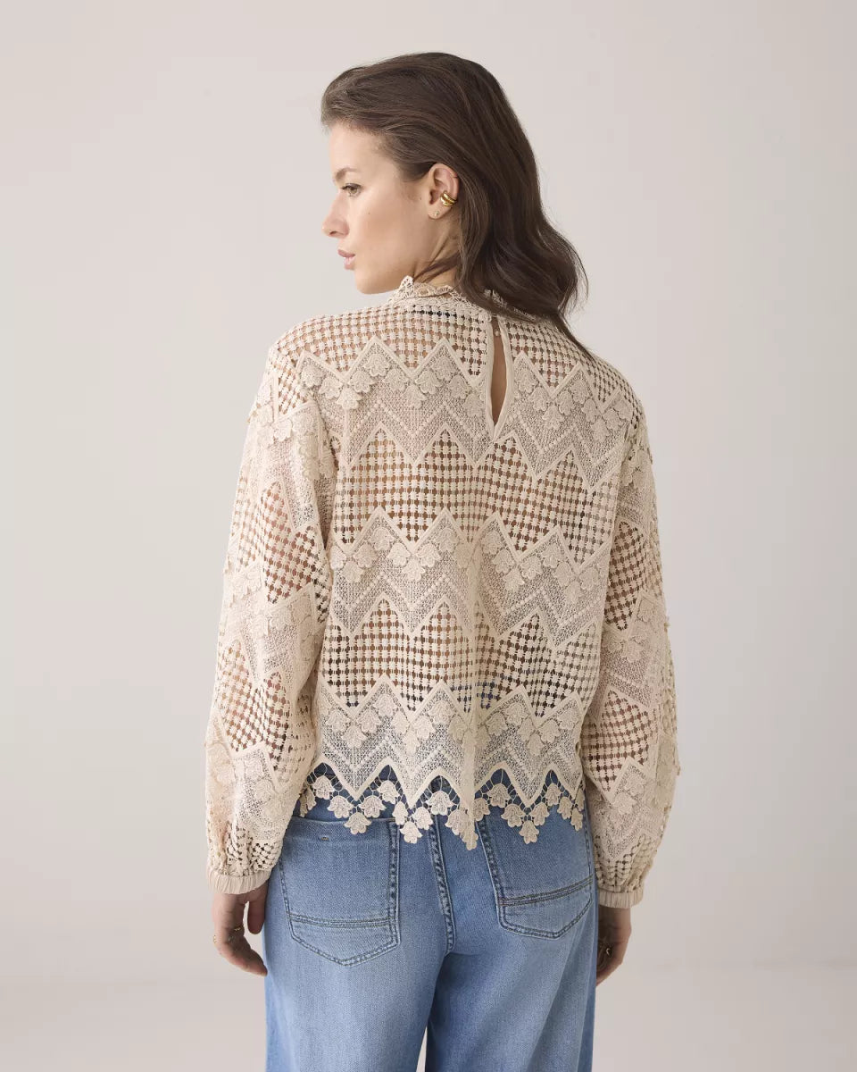 SUMMUM Longsleeve top Lace
