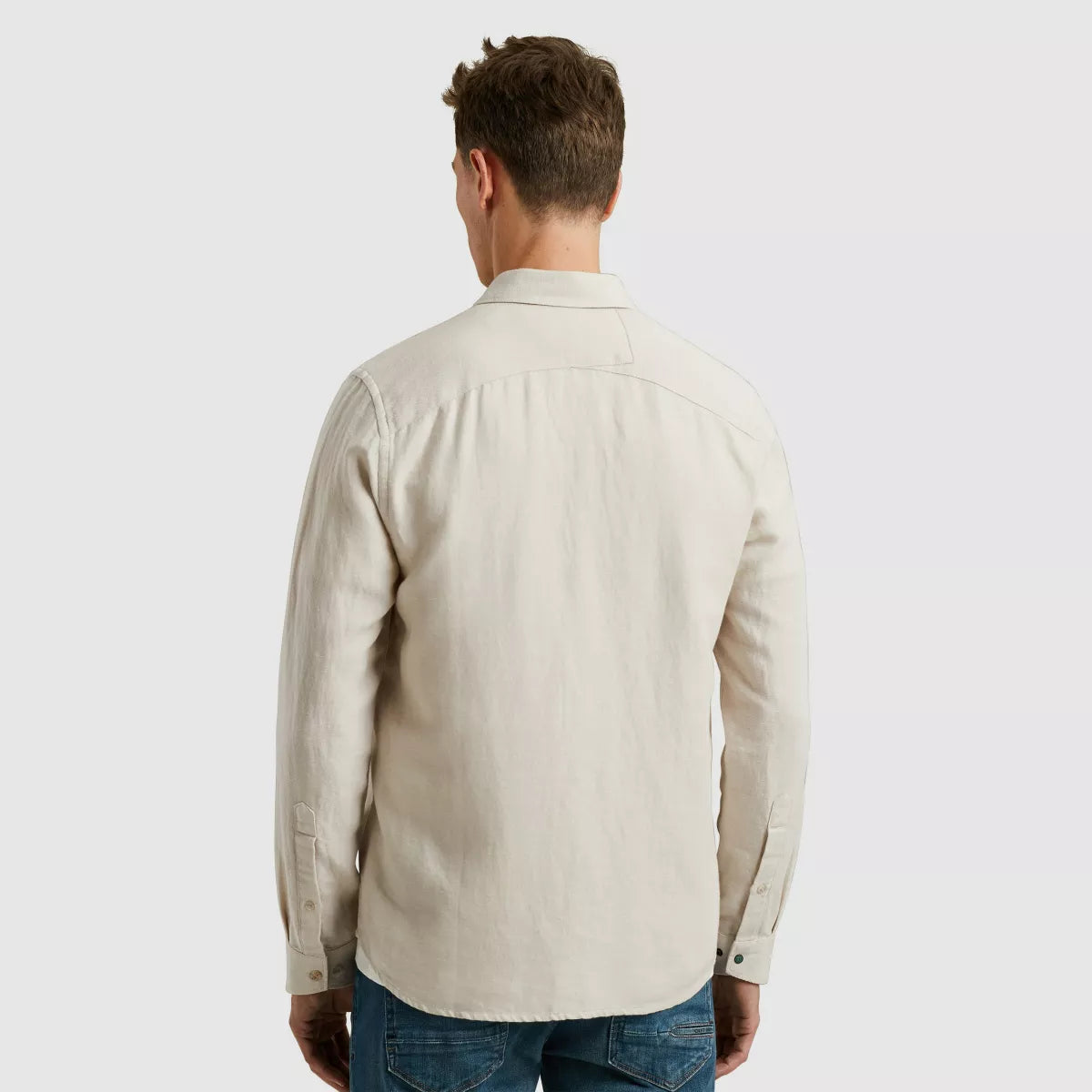 CAST IRON Shirt Long Sleeve - Beige