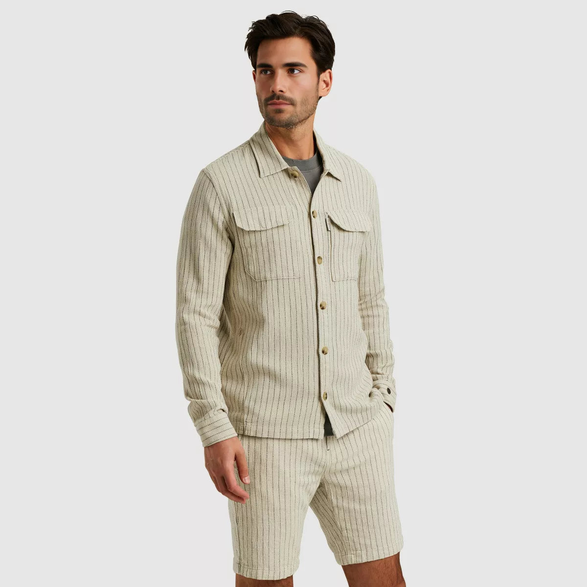 CAST IRON Shirt Mesh Structure - Bruin