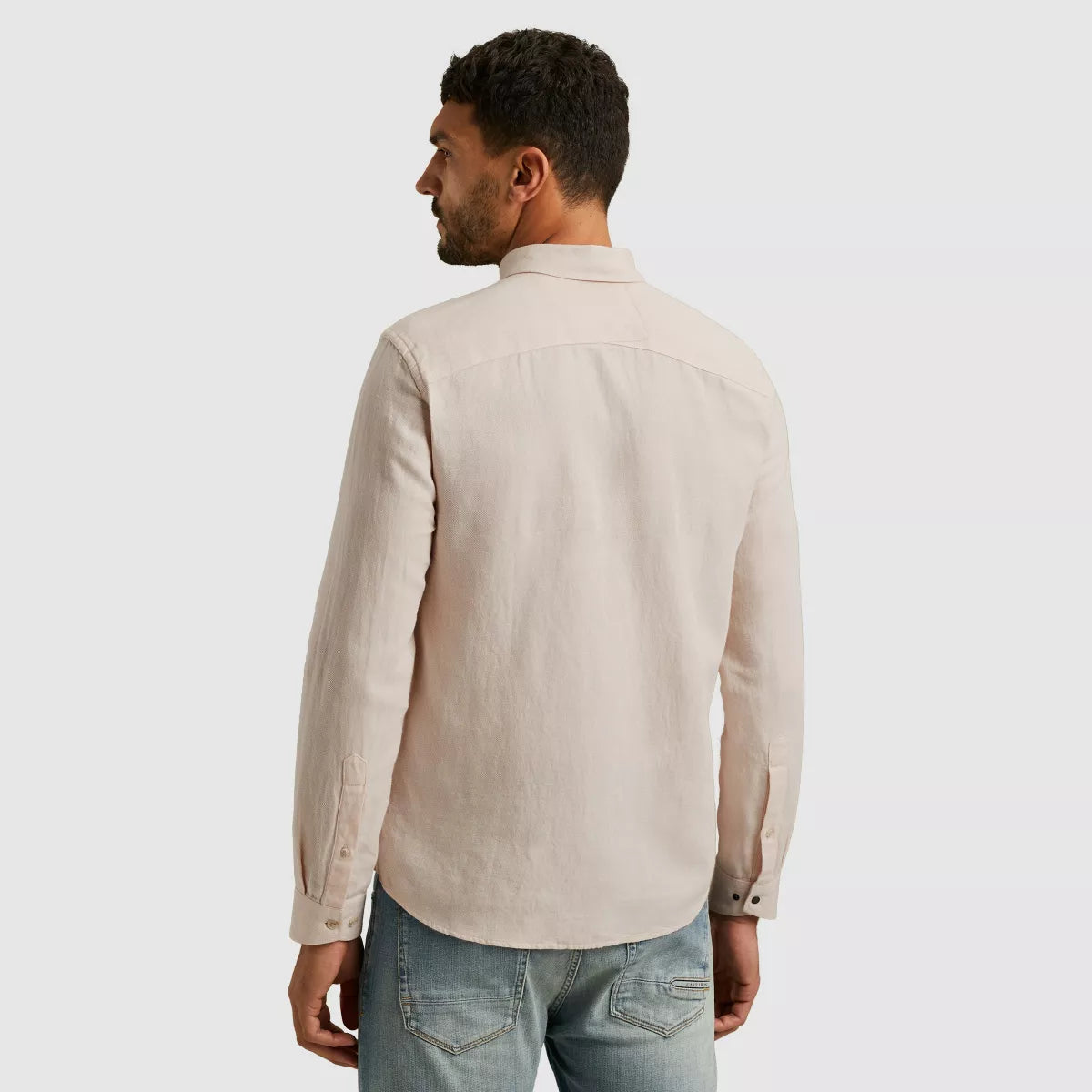 CAST IRON Shirt Long Sleeve - Ecru