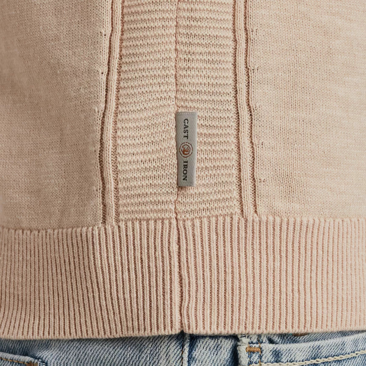 CAST IRON Short Sleeve Shirt - Ecru