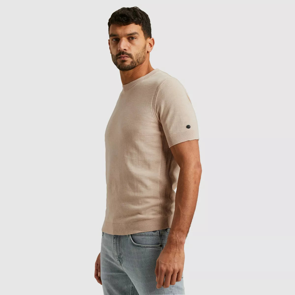 CAST IRON Short Sleeve Shirt - Ecru