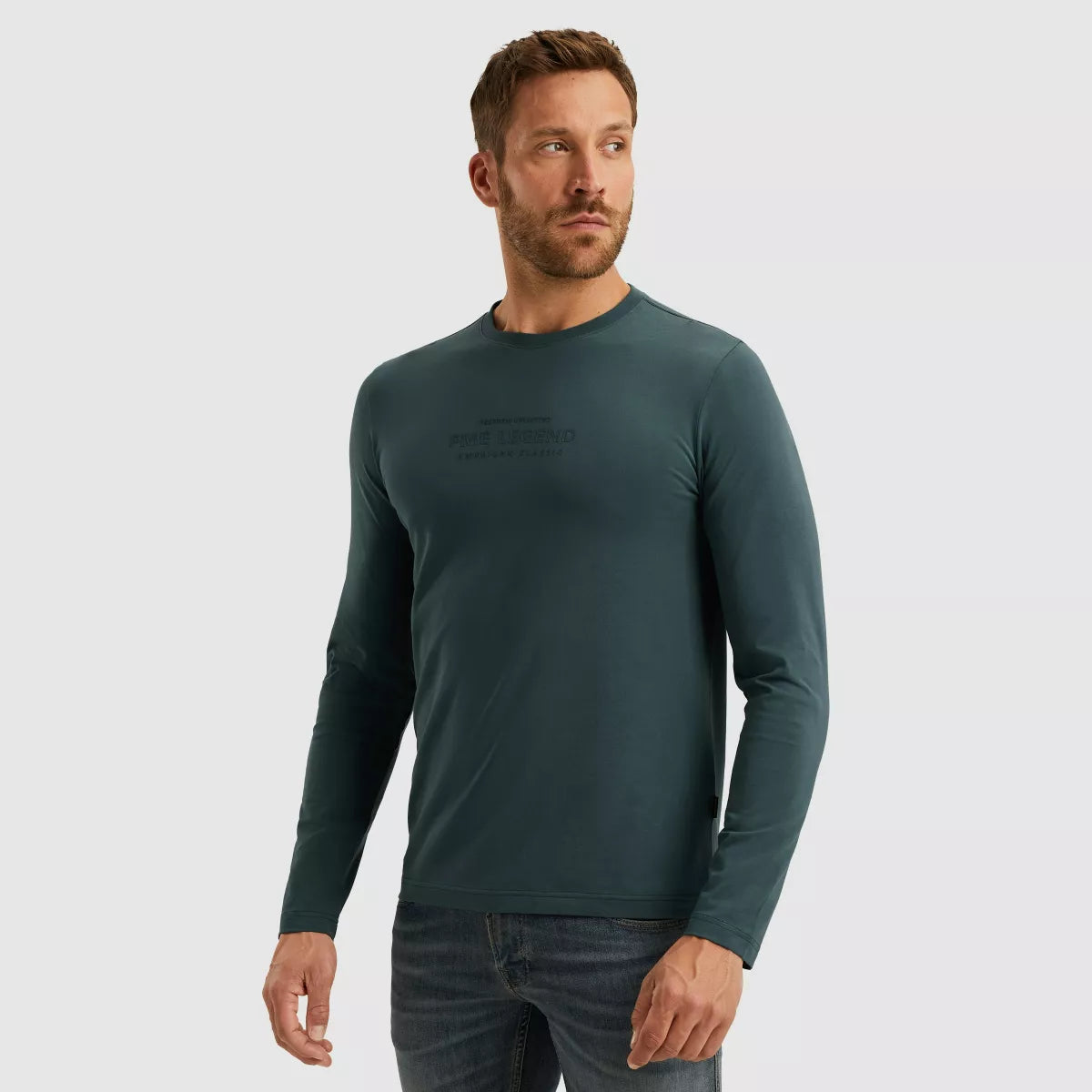PME-LEGEND Long Sleeve Shirt - Blauw