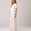 SUMMUM Trousers wide tencel